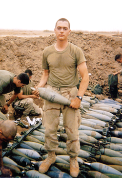 Aaron in Iraq